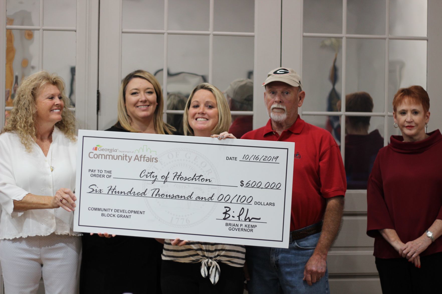 Celebrates grant funding